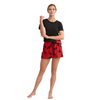 Little Blue House by Hatley Moose on Red Sleep Shorts - Women - Red