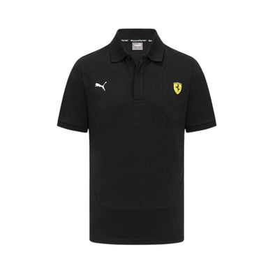 Scuderia Ferrari F1™ Team Small Shield Logo Men's Polo - Black