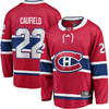 Montreal Canadiens  Cole Caufield 22 Jersey - Men - Red