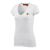 Scuderia Ferrari V-Neck t-shirt - Women - White