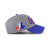 Montreal Expos Team '47 MVP Adjustable Adult Baseball Cap - Grey MIN01