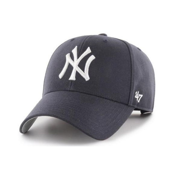NEW YORK YANKEES '47 MVP Adjustable Adult Snapback Baseball Cap - Navy Blue