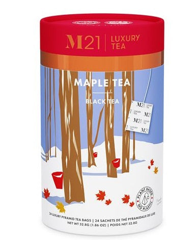 M21 Luxury Tea Maple Tea Luxury Pyramid Tea Bags