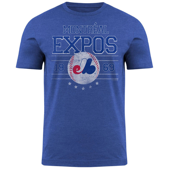 Montreal Expos Punchout Bi Blended Heathered T-Shirt