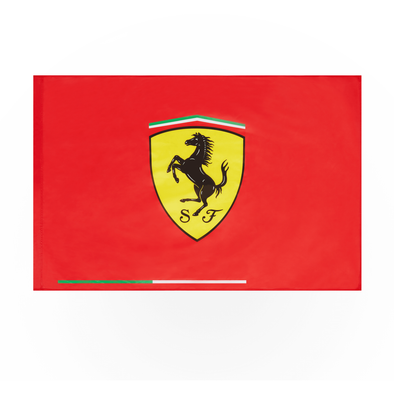 Scuderia Ferrari F1™ Team Shield Logo Flag - Red