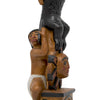 American Native Totem Raven Stealing Sun 18"