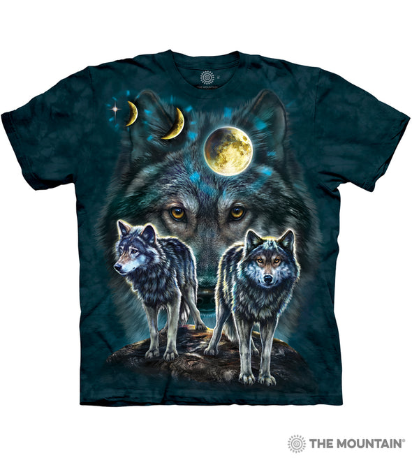 The Mountain NorthStar Wolves T-shirt - Adult - Blue