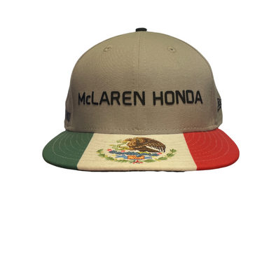 McLaren Honda Special Edition Mexico GP Flat Brim Cap - Men - Grey