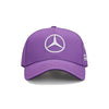 Mercedes AMG Petronas Formula One Team Lewis Hamilton Baseball Cap - Men - Black