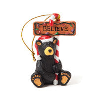 Christmas Ornaments-Believe Bear