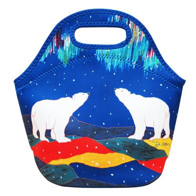Insulated Lunch Bag Sky Watchers by Dawn Oman