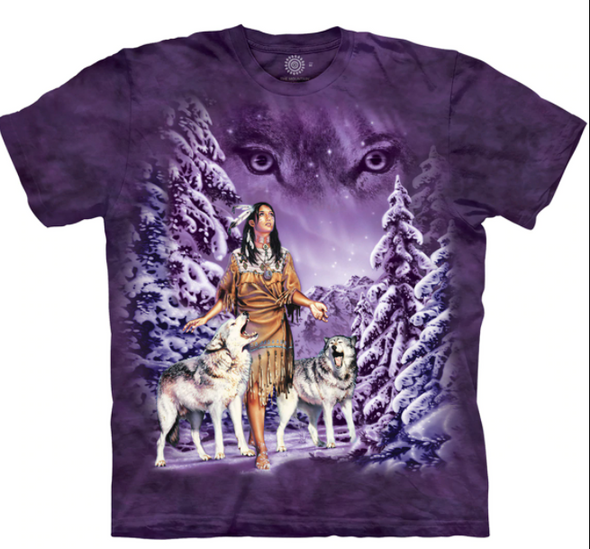 The Mountain Eyes Unisex T-Shirt - Adult - Purple