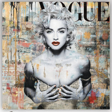 CANVAS Art Scarface Madonna – Vogue Inspired Paint - Accessories