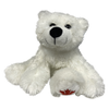 MapleFoot Sitting Polar Bear Canada 9"