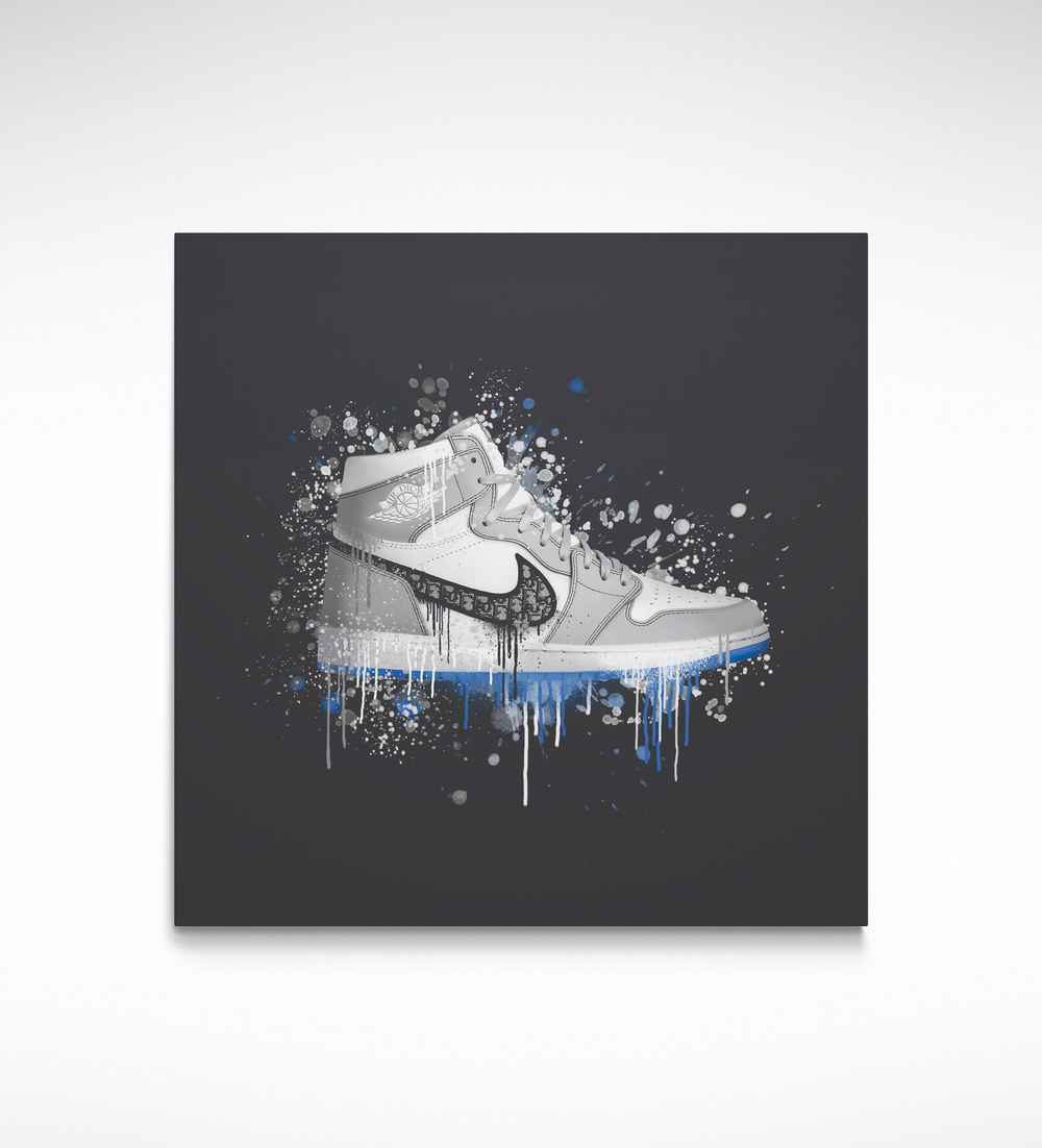 NIKE poster dripping