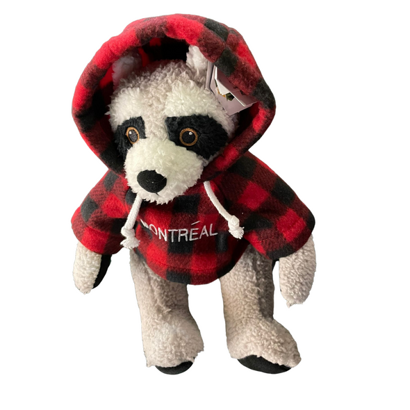 Curly Critter Raccoon 10" Toy