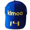2022 BWT Alpine F1®  Team Fernando Alonso Kimoa #14 Baseball Cap - Men - Blue