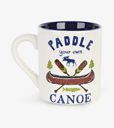 Paddle Your Own Canoe Ceramic Mug